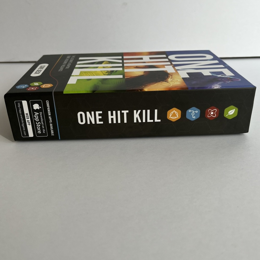 One Hit Kill Card Game Core Deck Complete In Box CIB NM/VG+ - Picture 3 of 11